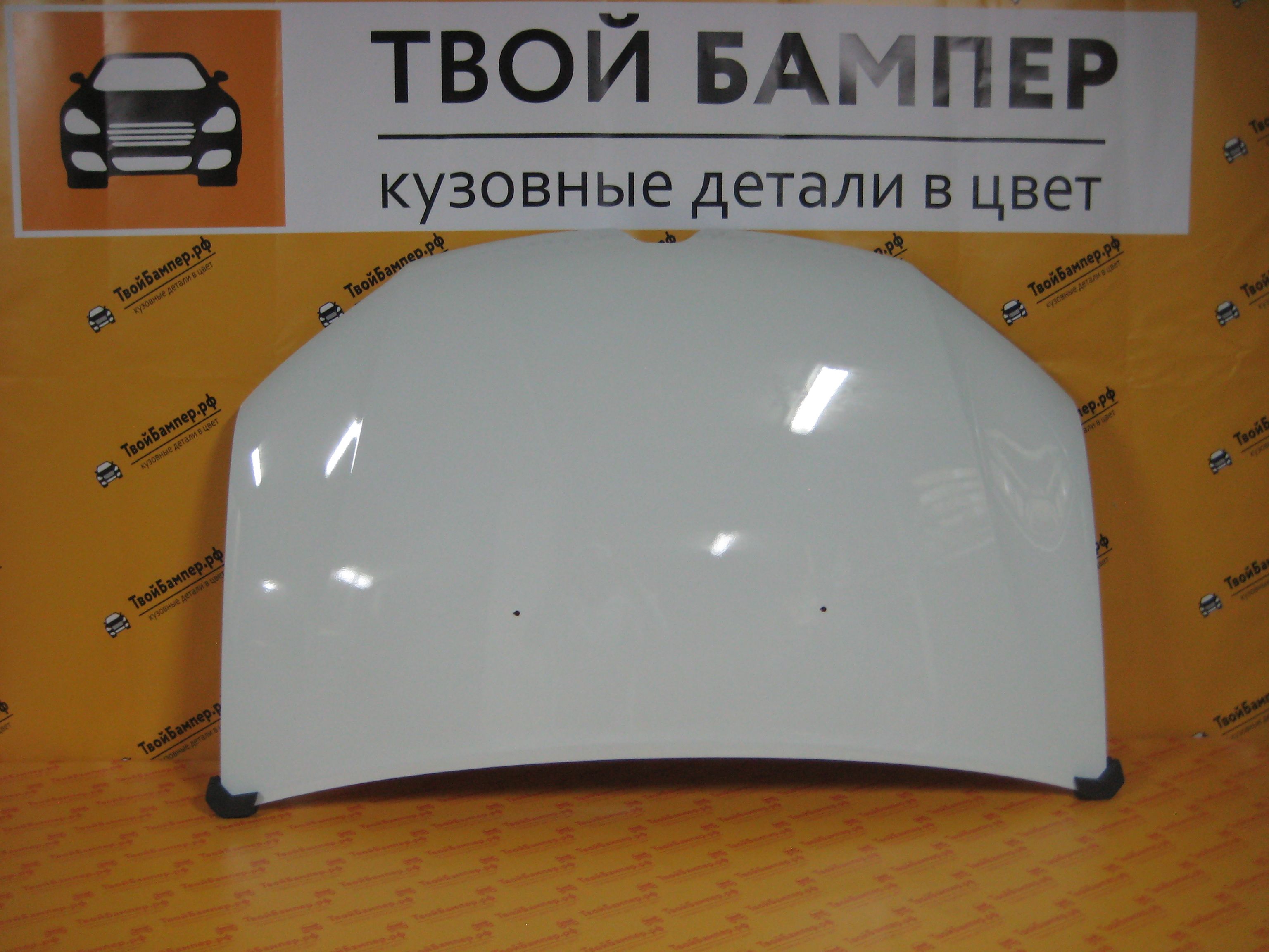 Капот Рено Логан 2014- цвет Blanc glacier 369 (3)