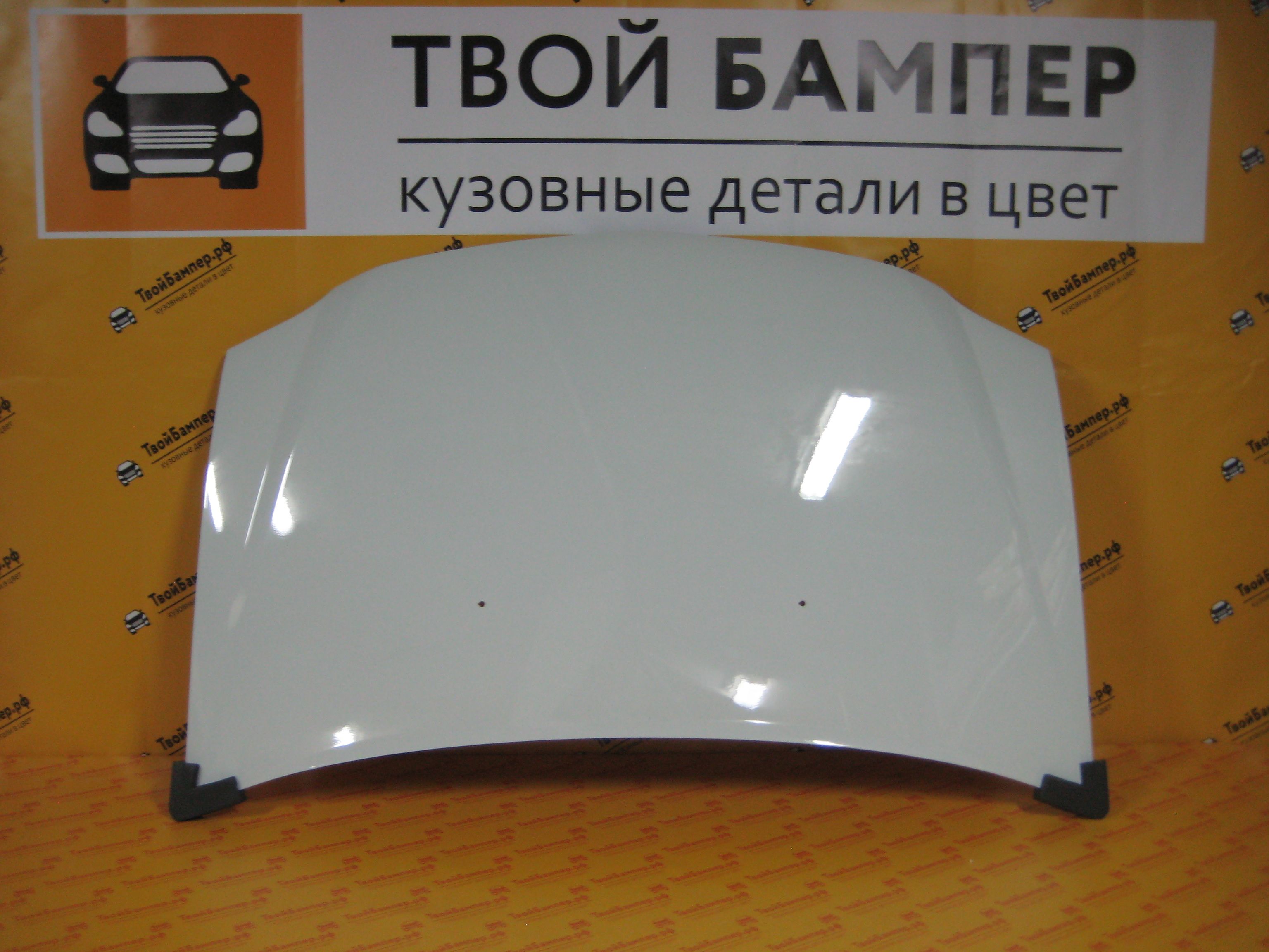 Капот Рено логан до 2014 цвет Blanc glacier 369 (2)