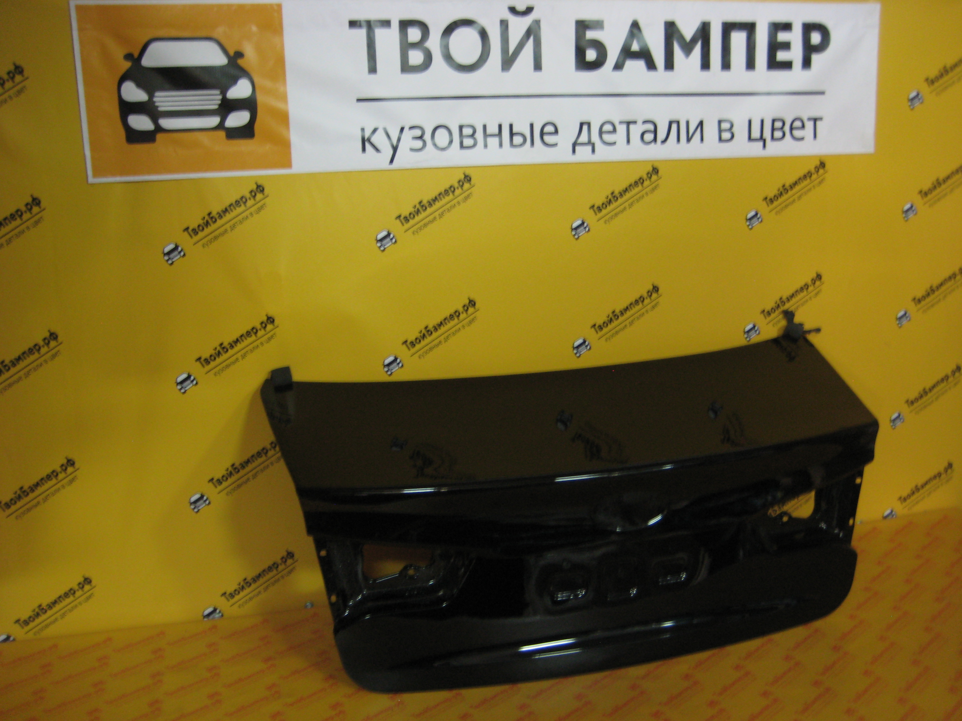 Киа Рио 2011 крышка багажника цвет Черный (3)