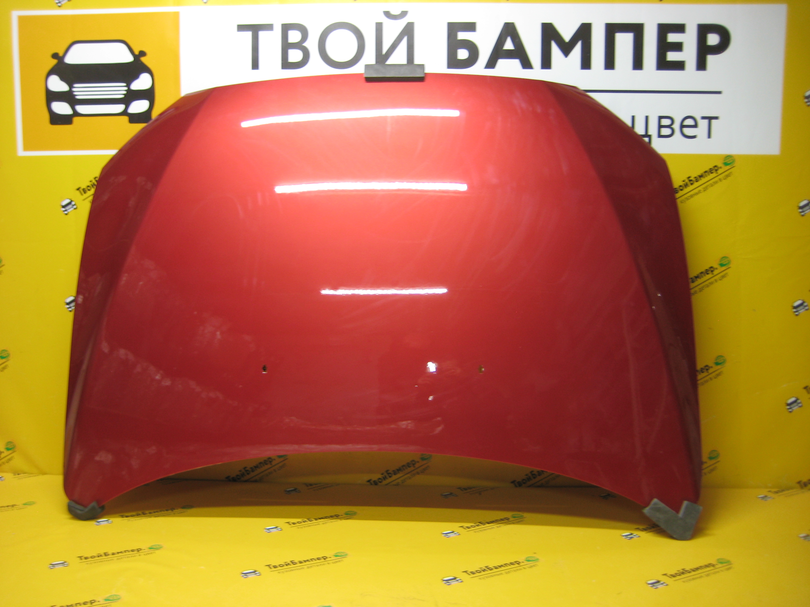 Капот Мицубиси Лансер 10 Красный P26 (1)