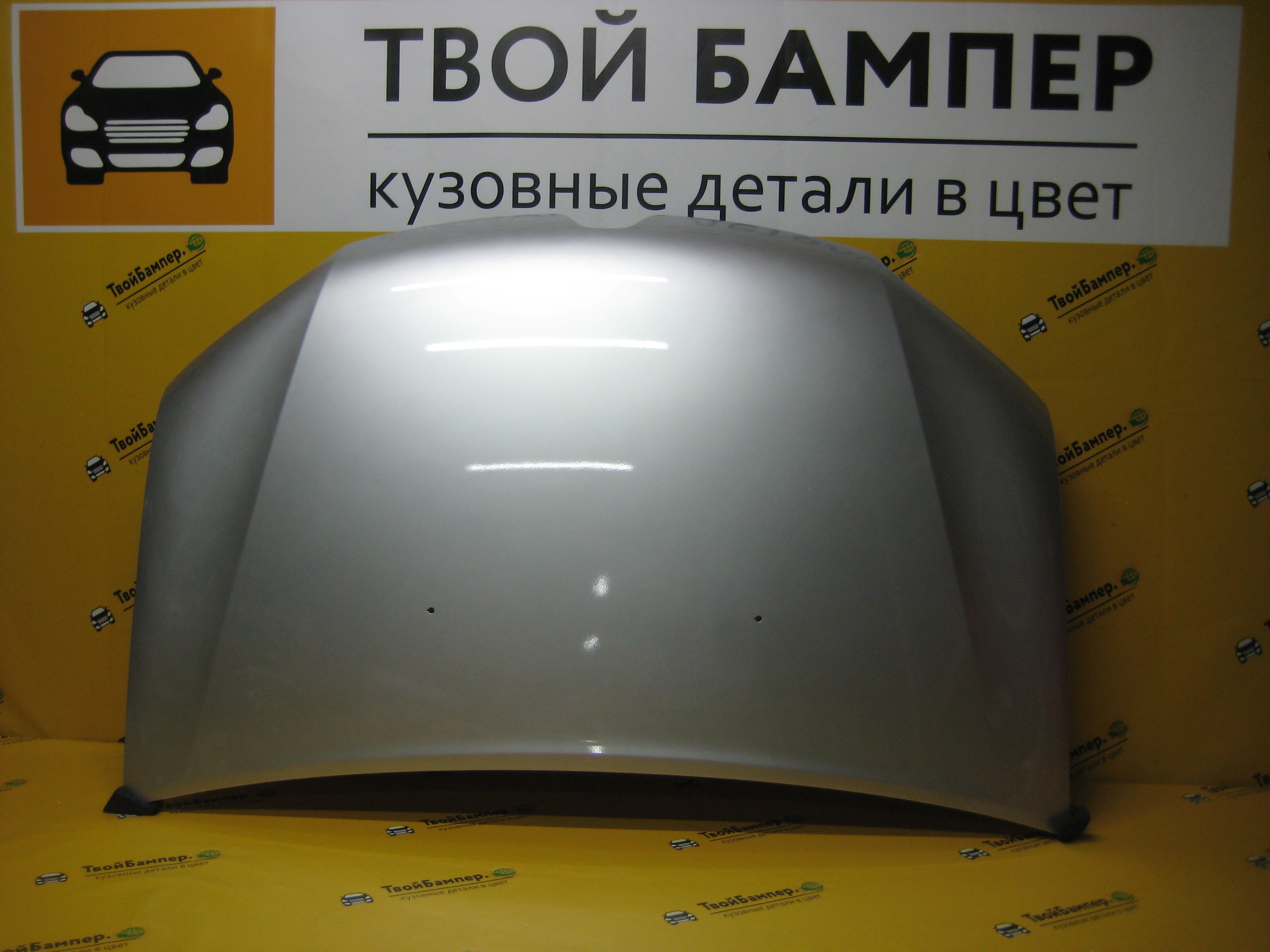 Капот Рено Логан 2014- цвет Gris Platine D69 (1)