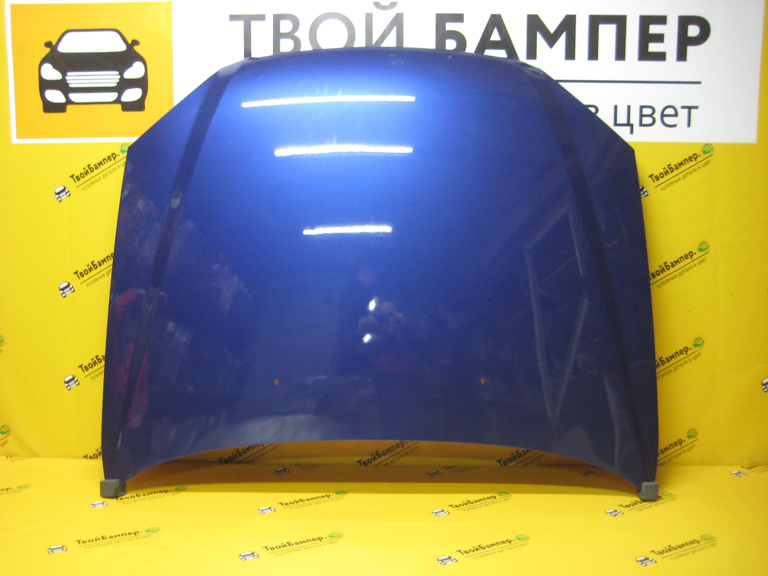 капот Шевроле Лачетти Хетчбек цвет Imperial Blue 26V (2)