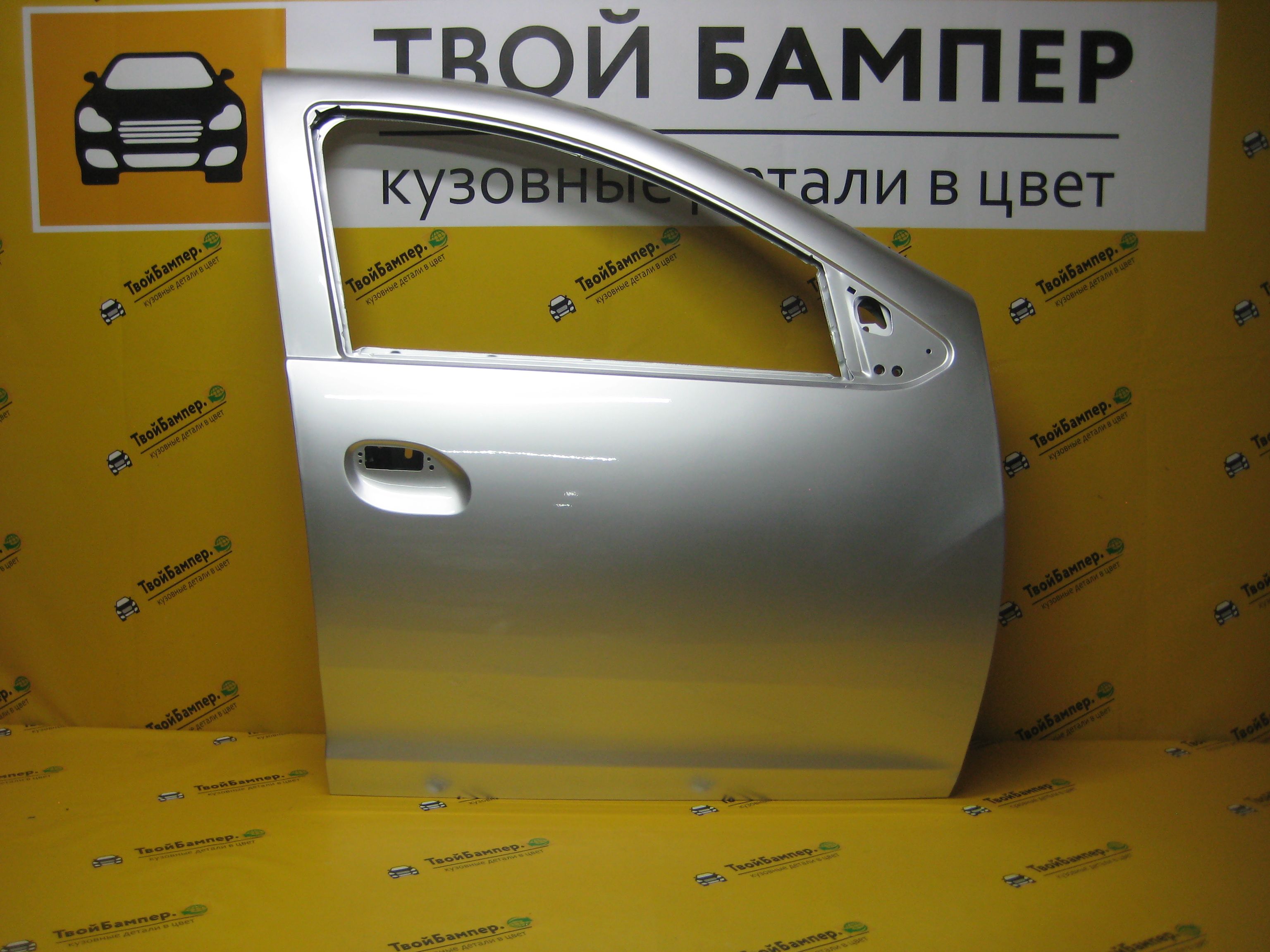 рено логан 2 передняя правая серебристая D69 (4)