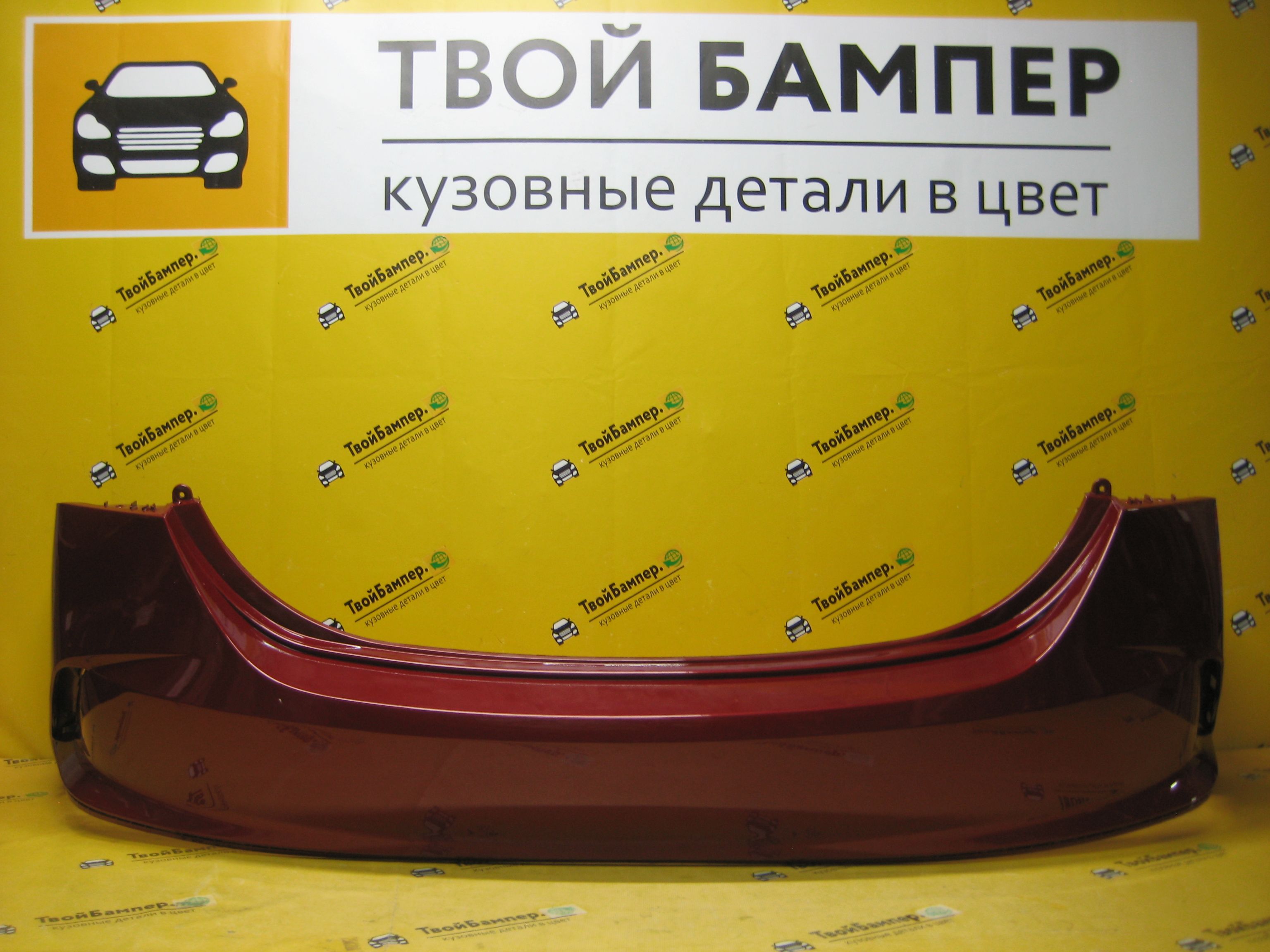 Бампер задний Hyundai Solaris 2020 PR2 - FIERY RED (2)
